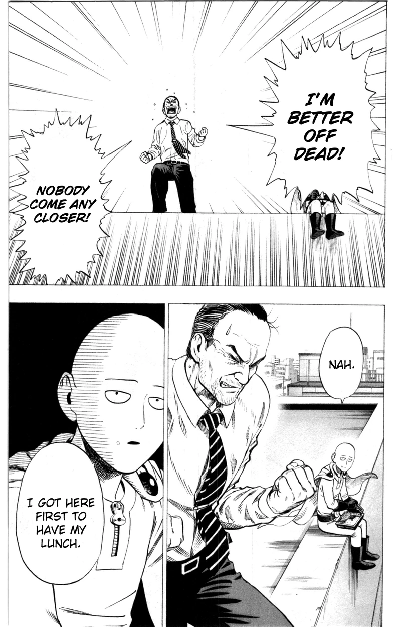 Onepunch-Man Chapter 34.5 page 5 - Chapter 34.5: Salmon | Volume 6 Extras