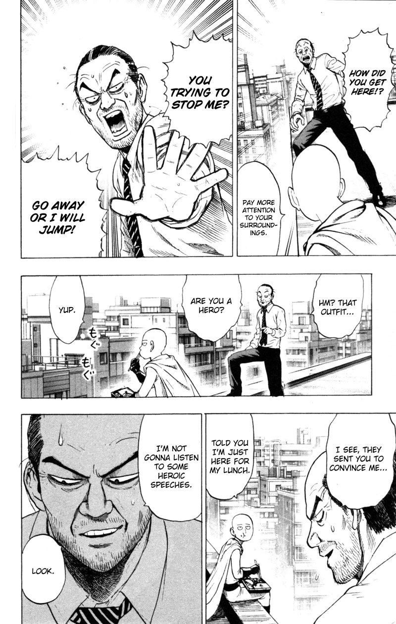 Onepunch-Man Chapter 34.5 page 6 - Chapter 34.5: Salmon | Volume 6 Extras