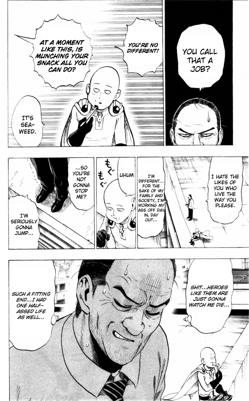 Onepunch-Man Chapter 34.5 page 8 - Chapter 34.5: Salmon | Volume 6 Extras