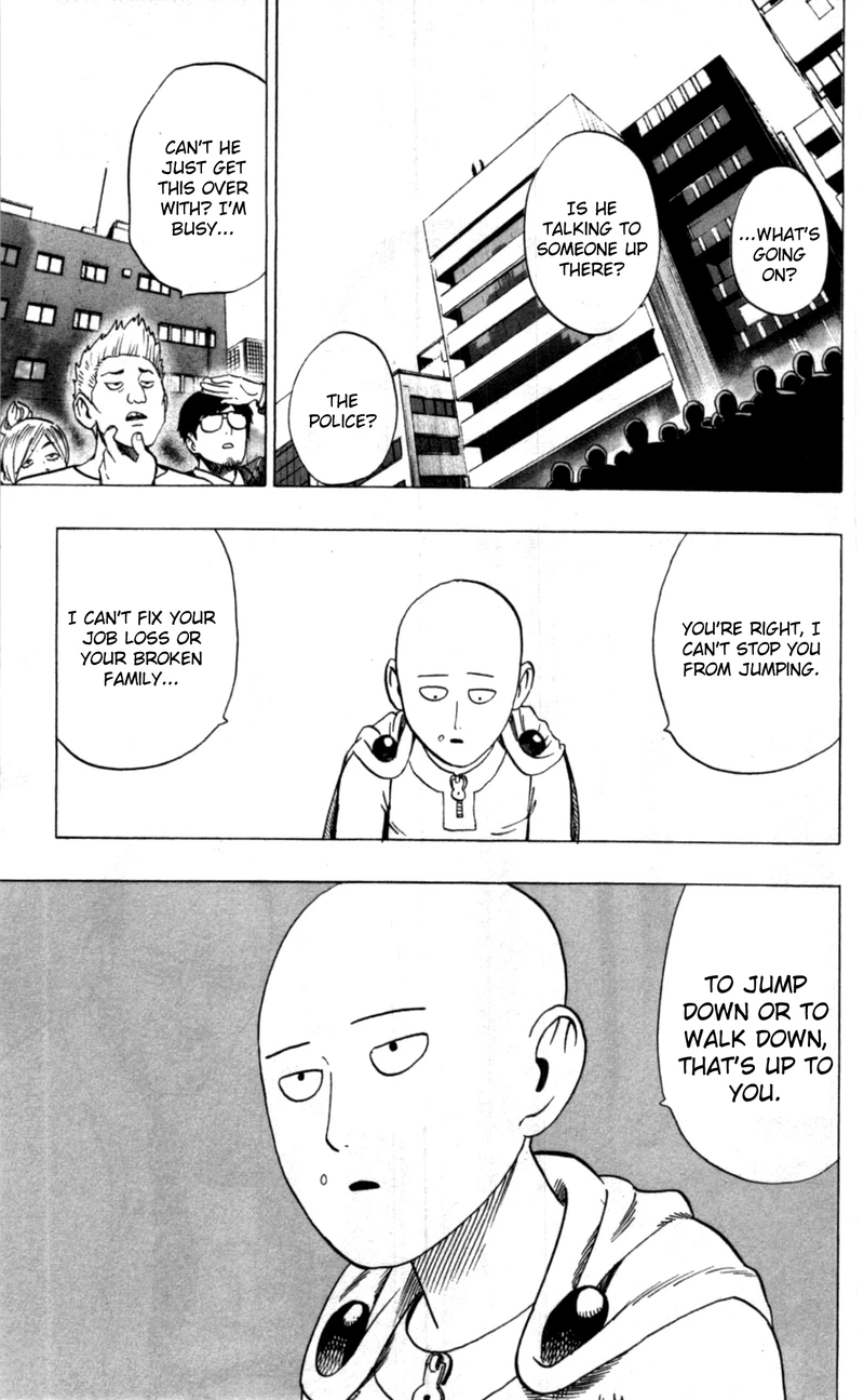 Onepunch-Man Chapter 34.5 page 9 - Chapter 34.5: Salmon | Volume 6 Extras