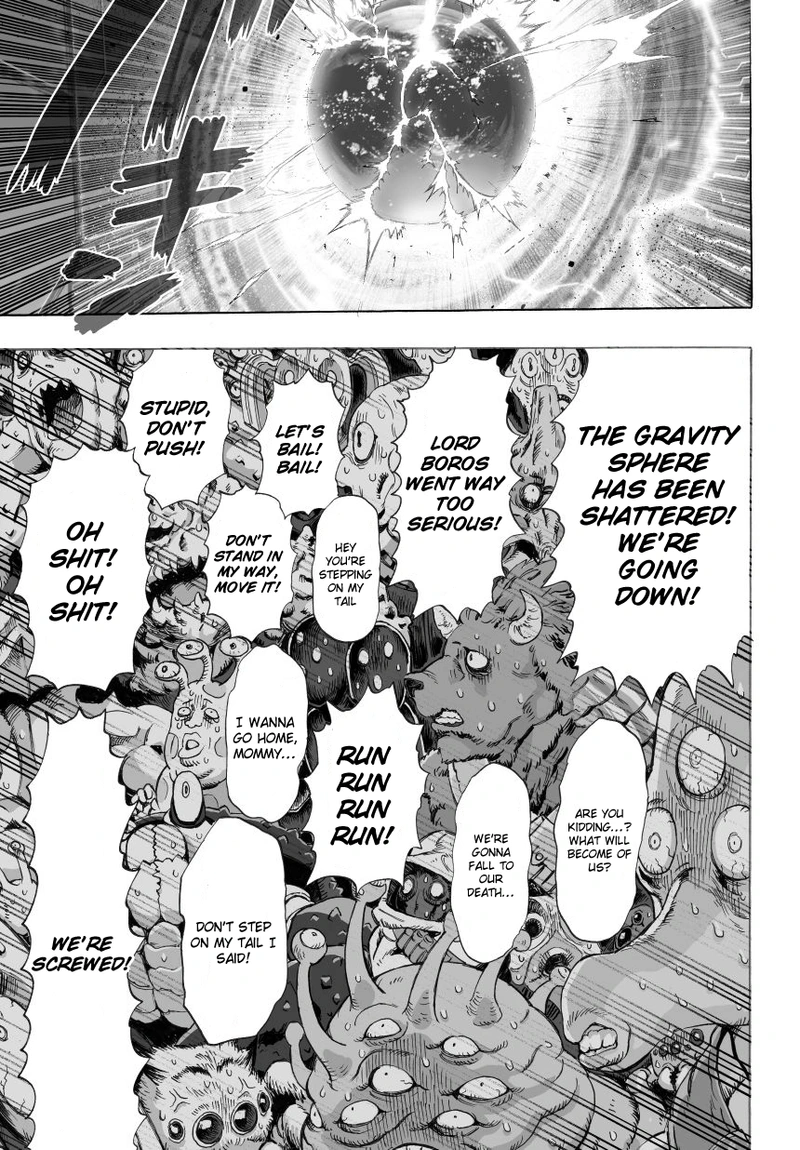 Onepunch-Man Chapter 36 page 45 - Chapter 36: The Power of Boros