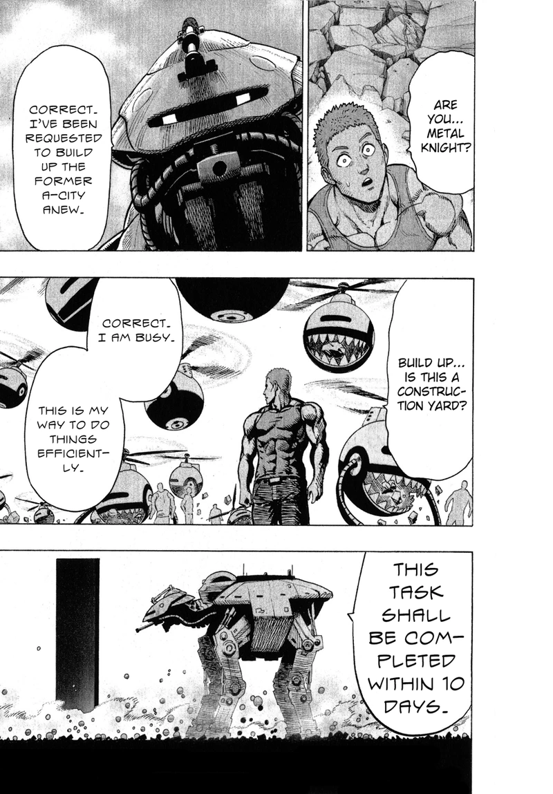 Onepunch-Man Chapter 37.6 page 14 - Chapter 37.6: Big Construction | Volume 7 Extras