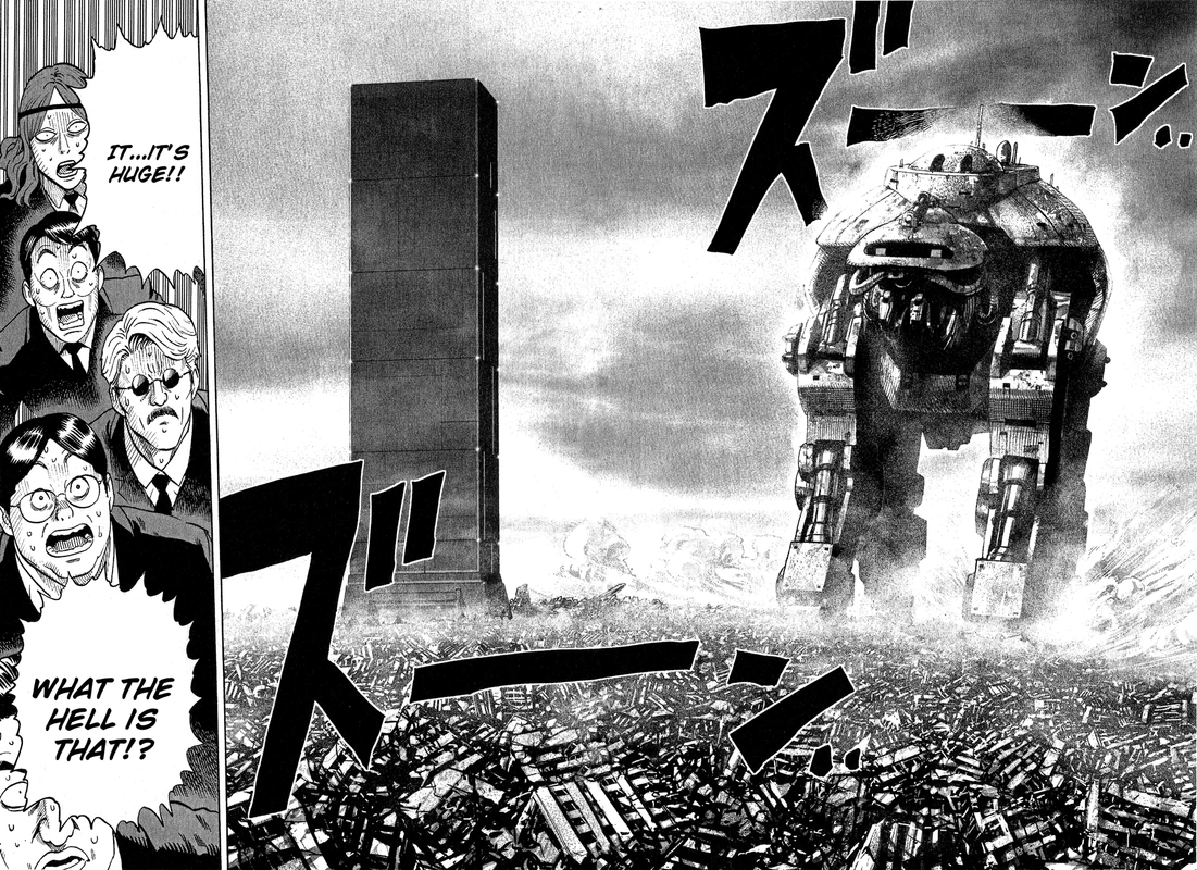 Onepunch-Man Chapter 37.6 page 4 - Chapter 37.6: Big Construction | Volume 7 Extras