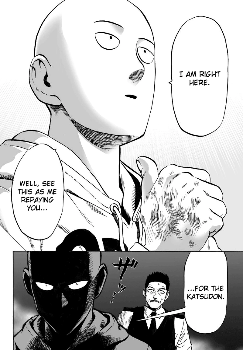 Onepunch-Man Chapter 37.8 page 21 - Chapter 37.8: Pork Cutlet Bowl | Volume 7 Extras