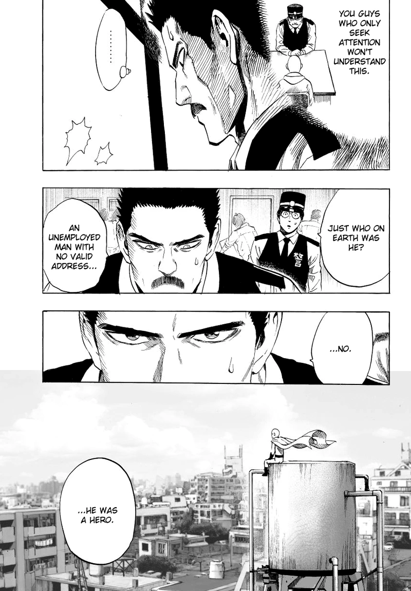 Onepunch-Man Chapter 37.8 page 28 - Chapter 37.8: Pork Cutlet Bowl | Volume 7 Extras