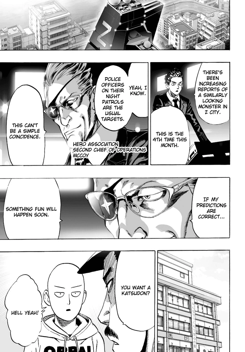 Onepunch-Man Chapter 37.8 page 6 - Chapter 37.8: Pork Cutlet Bowl | Volume 7 Extras
