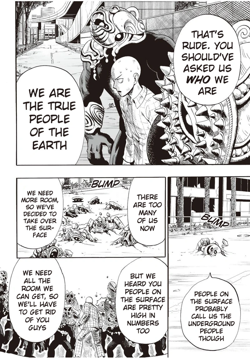 Onepunch-Man Chapter 4 page 8 - Chapter 4: Dark Undergrounders