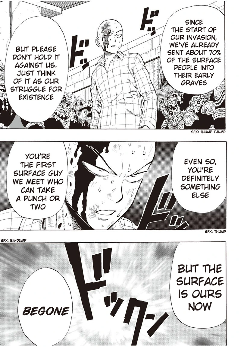 Onepunch-Man Chapter 4 page 9 - Chapter 4: Dark Undergrounders