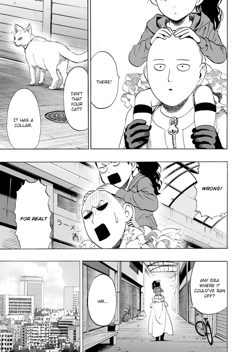 Onepunch-Man Chapter 40.6 page 11 - Chapter 40.6: Lost Cat | Volume 8 Extras