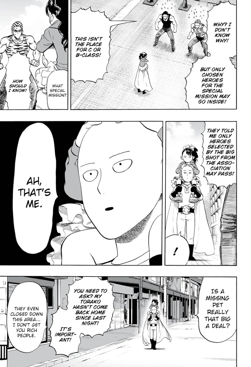 Onepunch-Man Chapter 40.6 page 13 - Chapter 40.6: Lost Cat | Volume 8 Extras