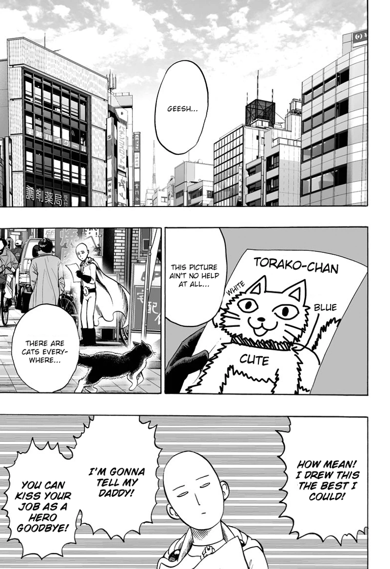 Onepunch-Man Chapter 40.6 page 5 - Chapter 40.6: Lost Cat | Volume 8 Extras