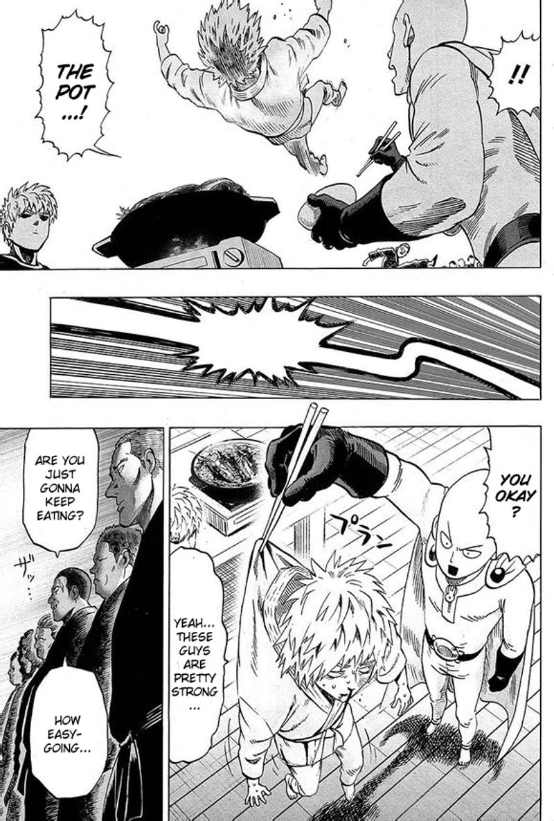 Onepunch-Man Chapter 40.7 page 15 - Chapter 40.7: Lobster | Volume 8 Extras