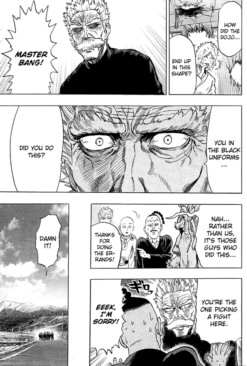 Onepunch-Man Chapter 40.7 page 19 - Chapter 40.7: Lobster | Volume 8 Extras