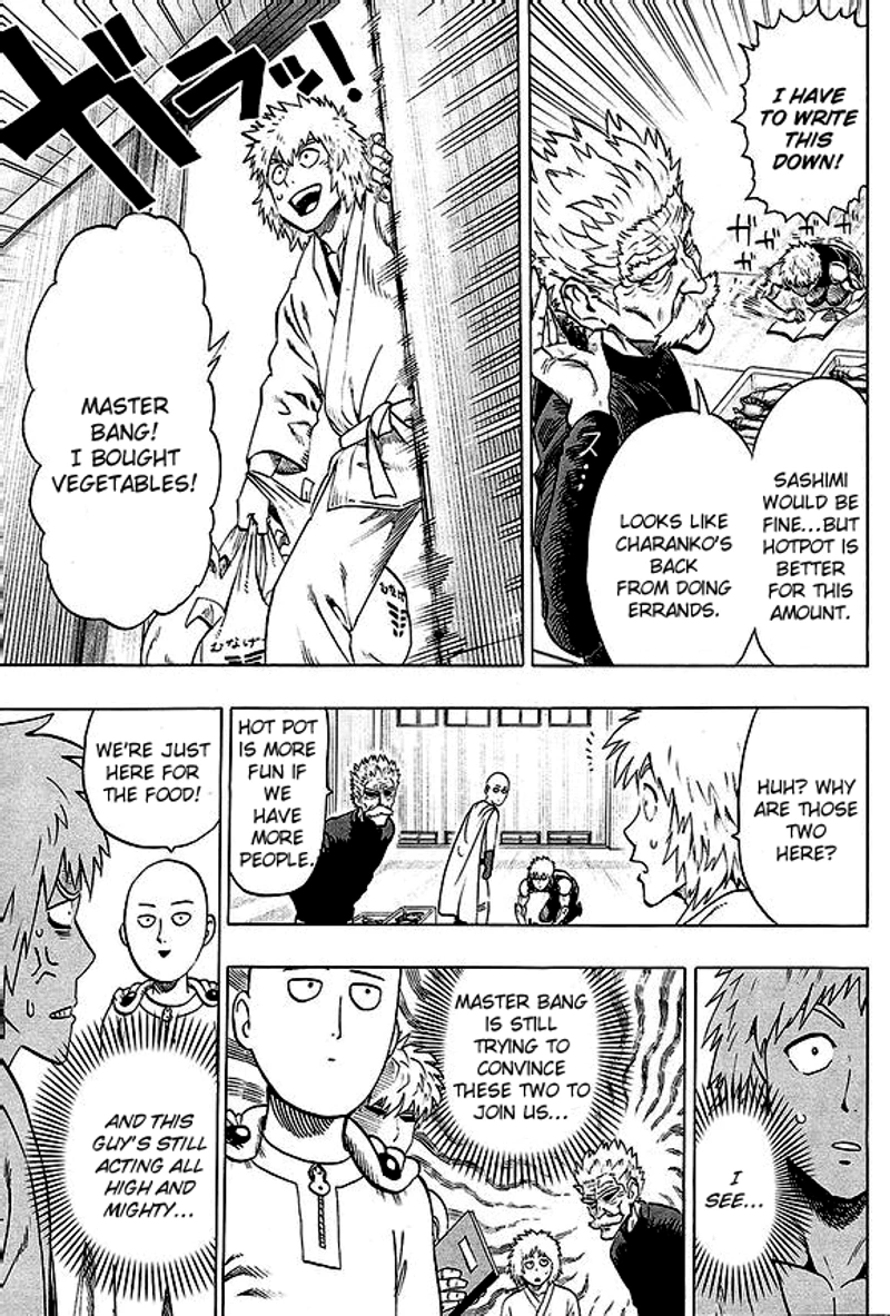 Onepunch-Man Chapter 40.7 page 5 - Chapter 40.7: Lobster | Volume 8 Extras