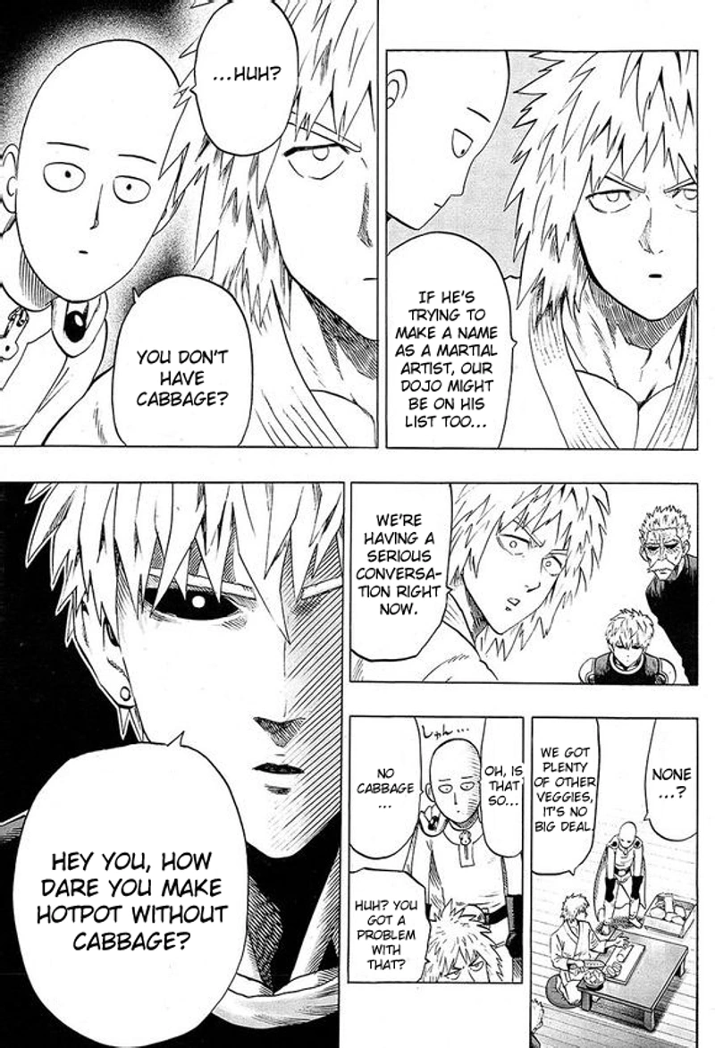 Onepunch-Man Chapter 40.7 page 7 - Chapter 40.7: Lobster | Volume 8 Extras