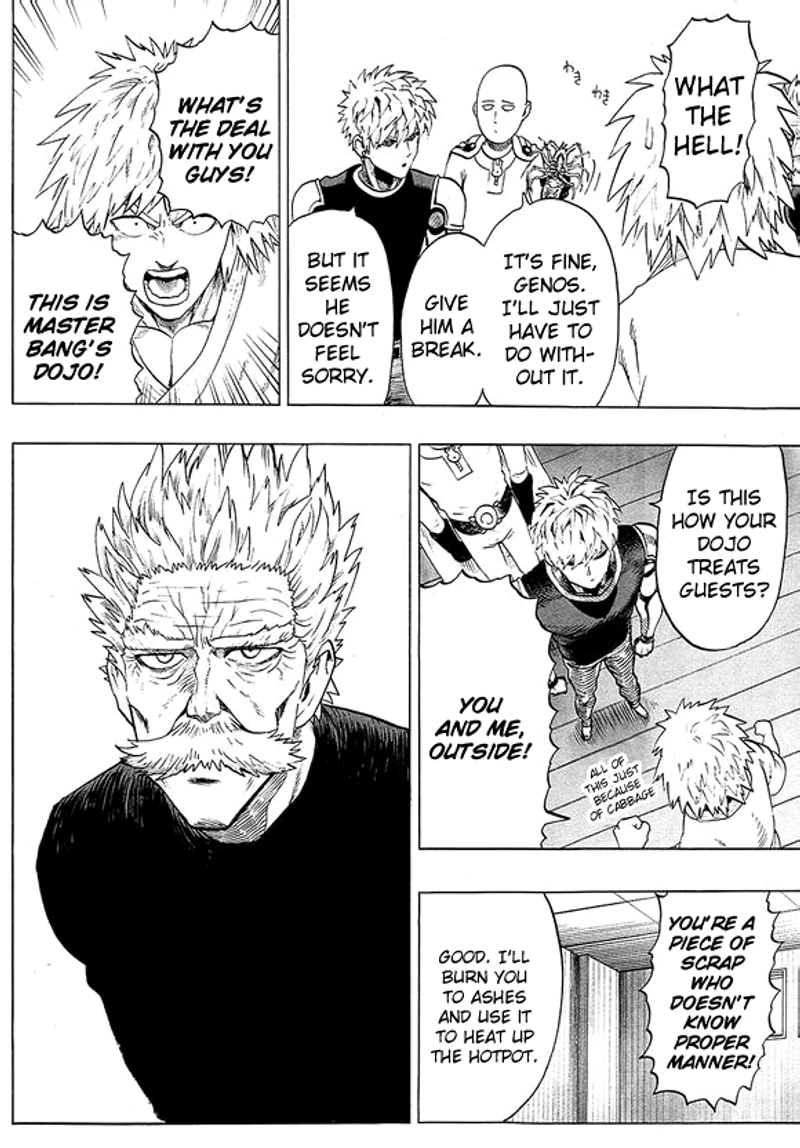 Onepunch-Man Chapter 40.7 page 8 - Chapter 40.7: Lobster | Volume 8 Extras