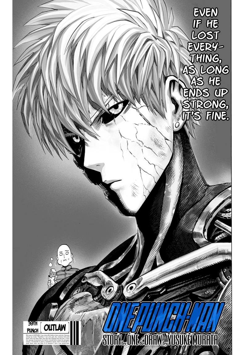 Onepunch-Man Chapter 40 page 1 - Chapter 40: Outlaw