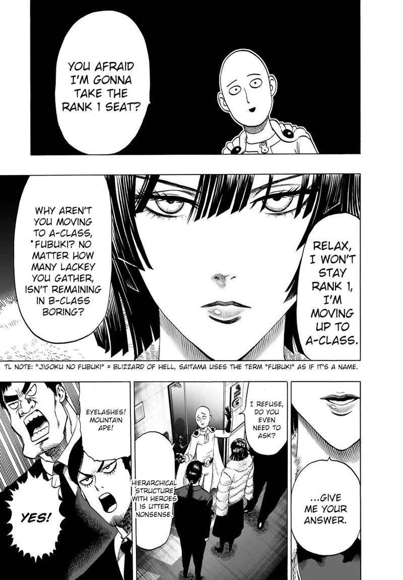 Onepunch-Man Chapter 42 page 15 - Chapter 42: Blizzard Group
