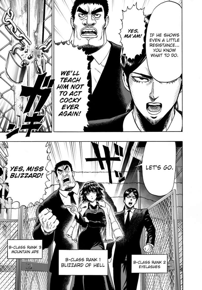 Onepunch-Man Chapter 42 page 3 - Chapter 42: Blizzard Group