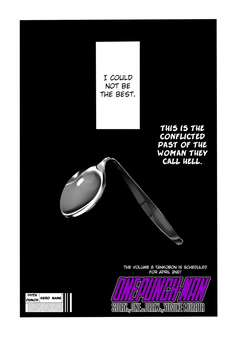 Onepunch-Man Chapter 45 page 1 - Chapter 45: Hero Name