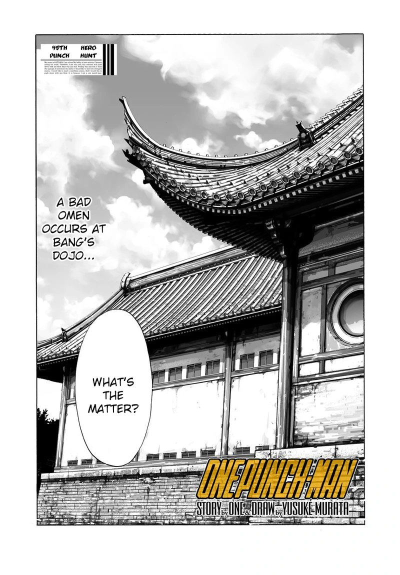 Onepunch-Man Chapter 46 page 1 - Chapter 46: Hero Hunt