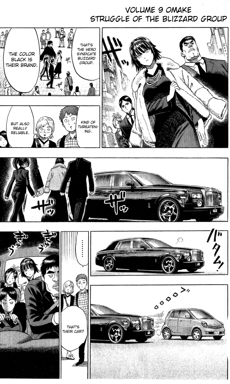 Onepunch-Man Chapter 47.5 page 4 - Chapter 47.5: Struggle of the Blizzard Group | Volume 9 Extras