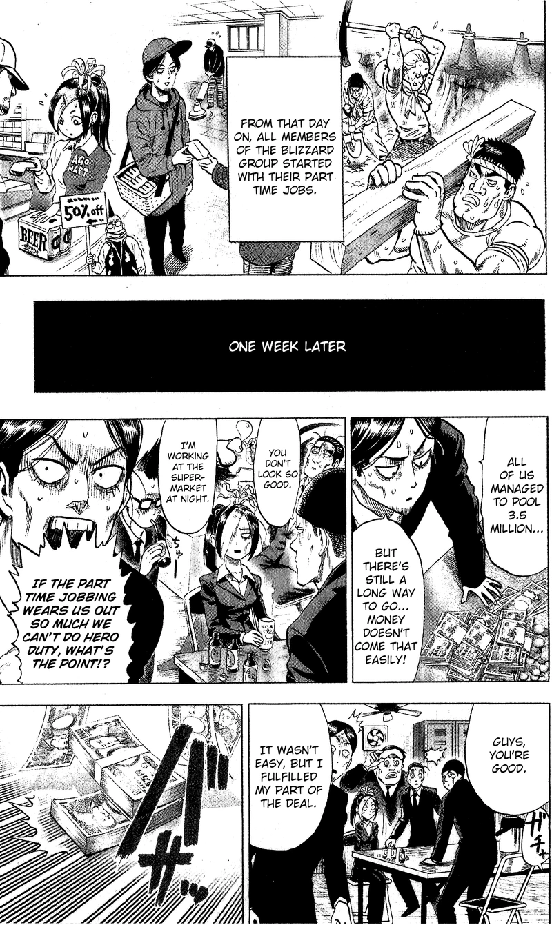 Onepunch-Man Chapter 47.5 page 6 - Chapter 47.5: Struggle of the Blizzard Group | Volume 9 Extras