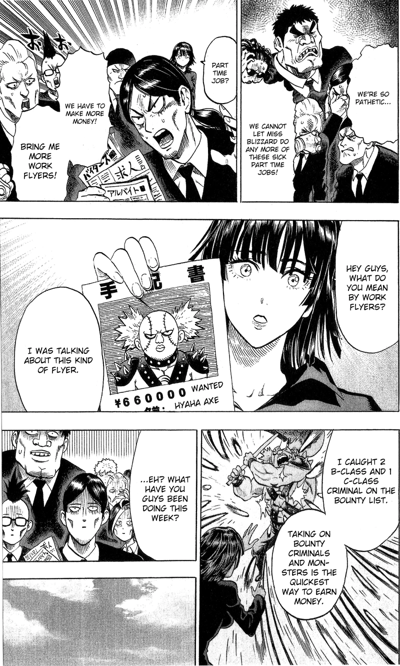Onepunch-Man Chapter 47.5 page 8 - Chapter 47.5: Struggle of the Blizzard Group | Volume 9 Extras