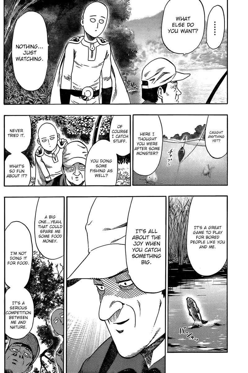 Onepunch-Man Chapter 47.6 page 4 - Chapter 47.6: Catch & Smash | Volume 9 Extras