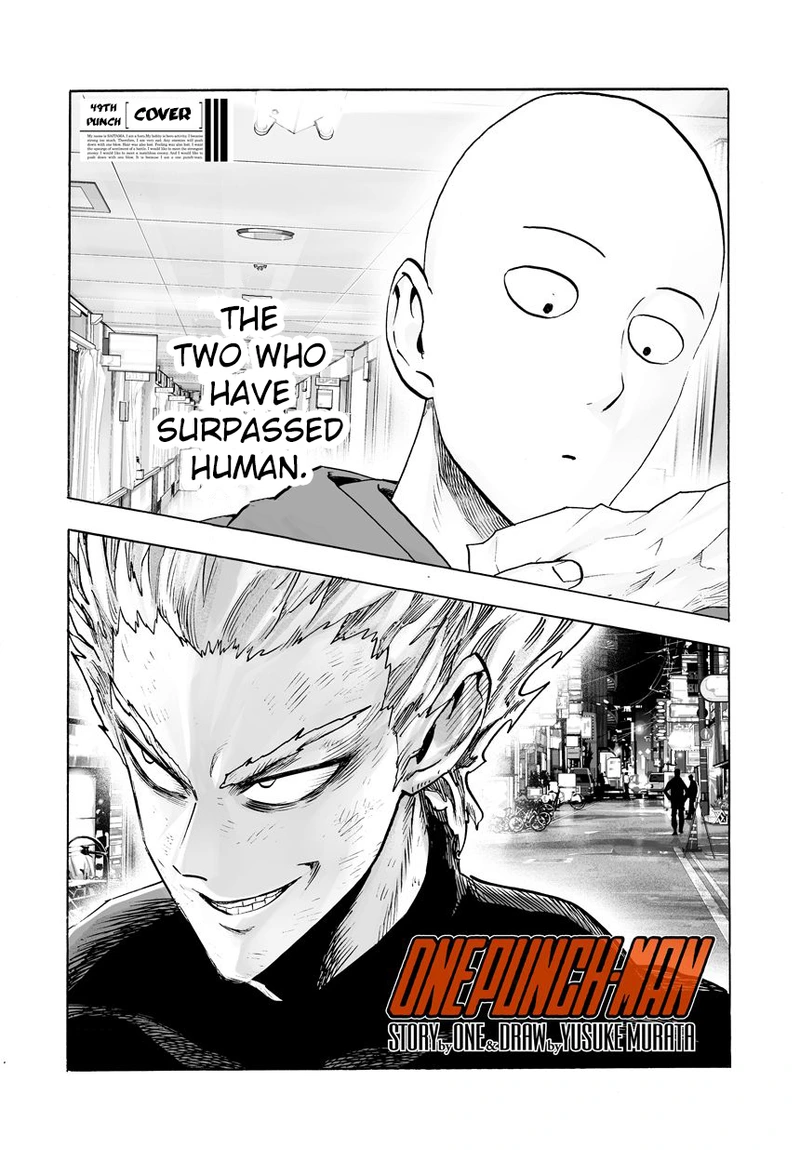 Onepunch-Man Chapter 50 page 1 - Chapter 50: Ride in Tone!