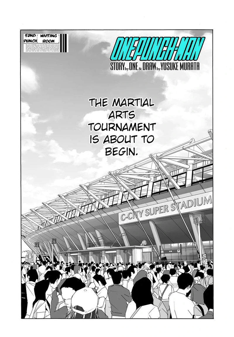 Onepunch-Man Chapter 53 page 1 - Chapter 53: Waiting Room