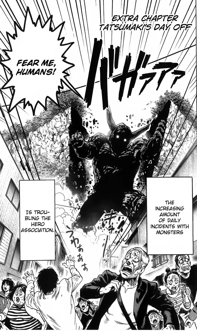 Onepunch-Man Chapter 55.6 page 1 - Chapter 55.6: Tatsumaki's Day Off | Volume 10 Extras