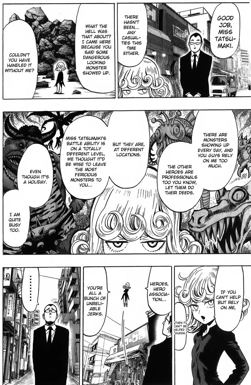 Onepunch-Man Chapter 55.6 page 4 - Chapter 55.6: Tatsumaki's Day Off | Volume 10 Extras