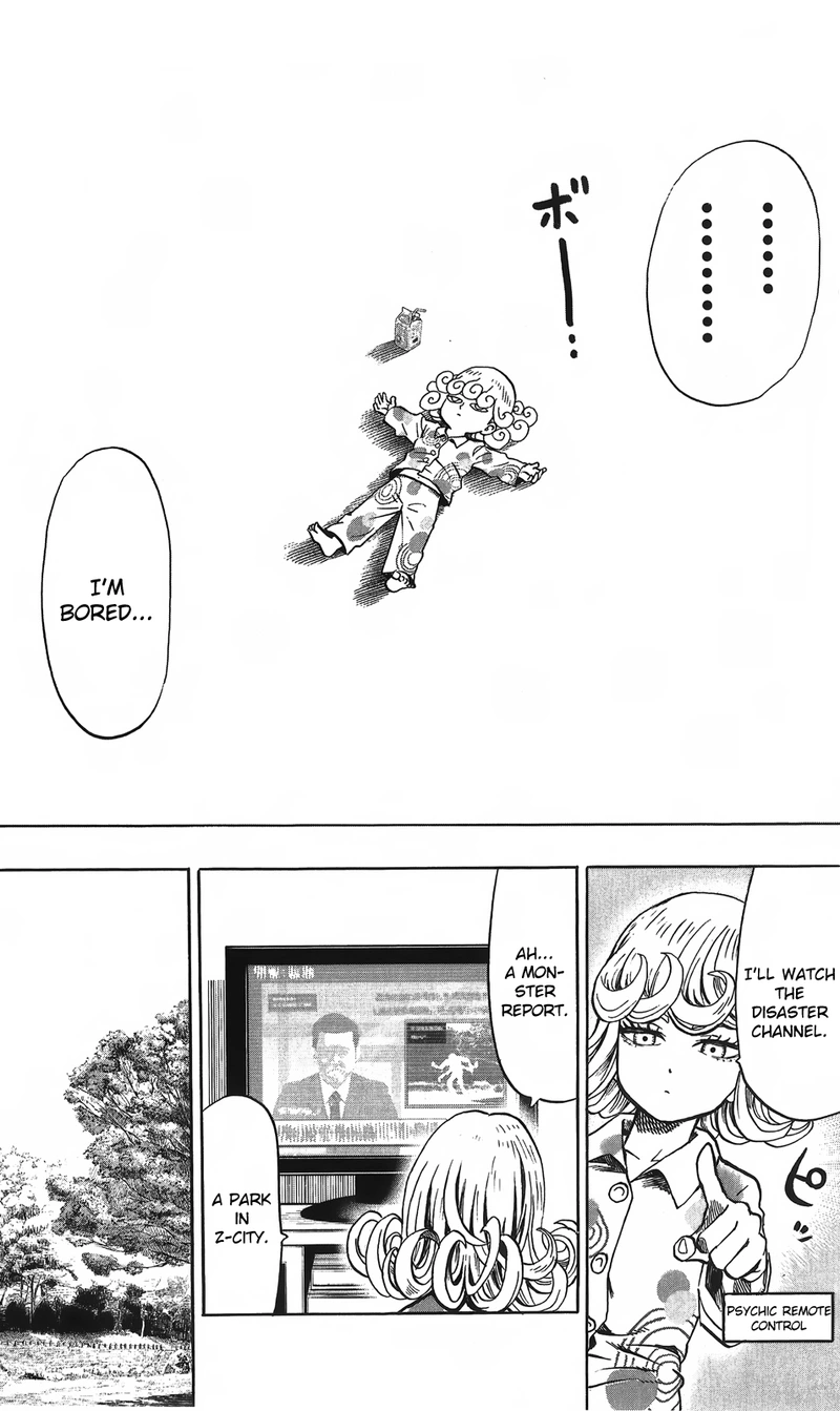 Onepunch-Man Chapter 55.6 page 7 - Chapter 55.6: Tatsumaki's Day Off | Volume 10 Extras