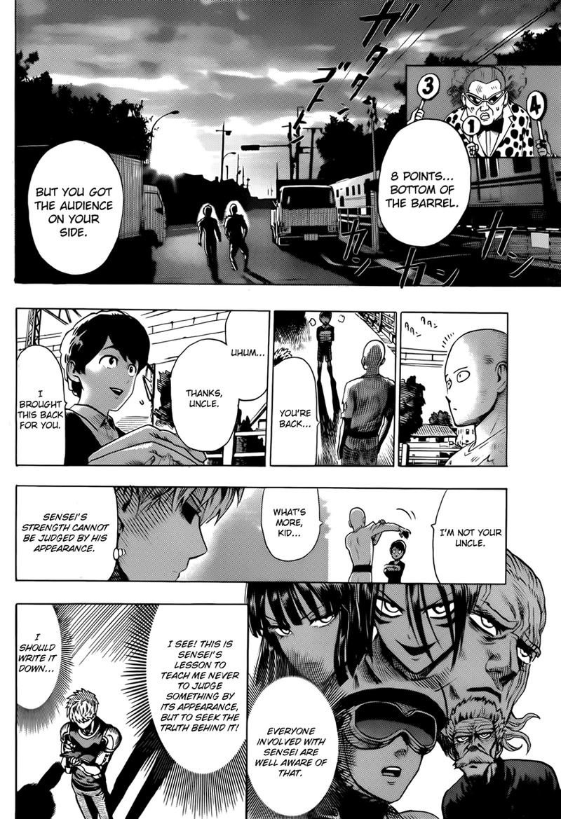 Onepunch-Man Chapter 55.7 page 18 - Chapter 55.7: Sense | Volume 10 Extras