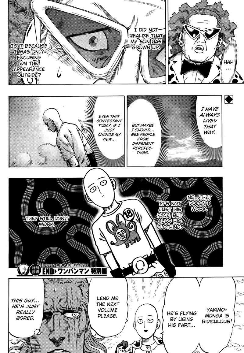 Onepunch-Man Chapter 55.7 page 20 - Chapter 55.7: Sense | Volume 10 Extras