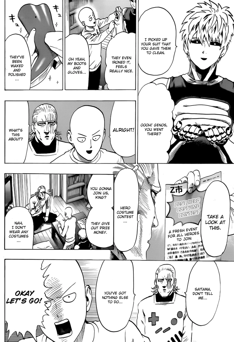 Onepunch-Man Chapter 55.7 page 3 - Chapter 55.7: Sense | Volume 10 Extras