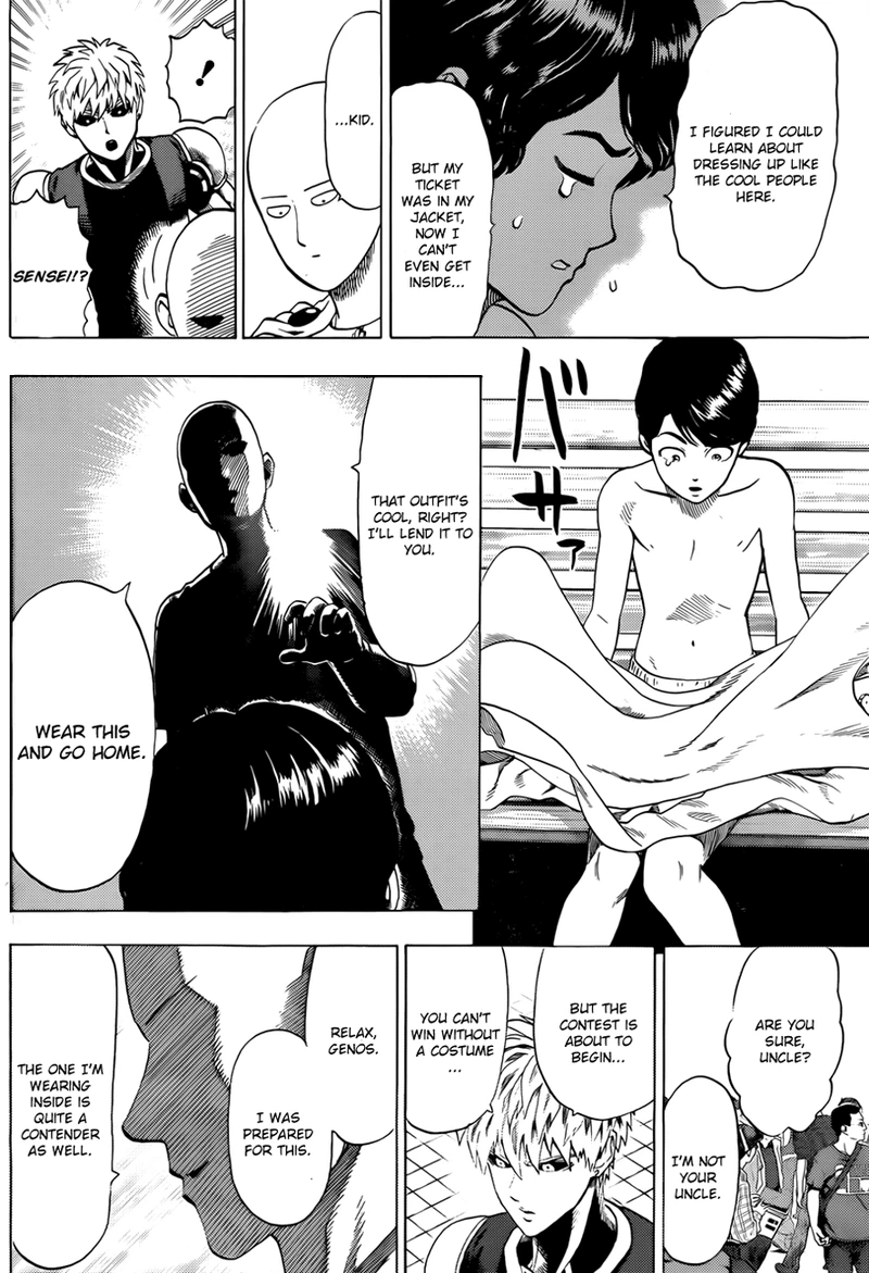 Onepunch-Man Chapter 55.7 page 5 - Chapter 55.7: Sense | Volume 10 Extras