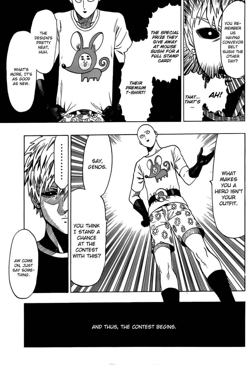 Onepunch-Man Chapter 55.7 page 6 - Chapter 55.7: Sense | Volume 10 Extras