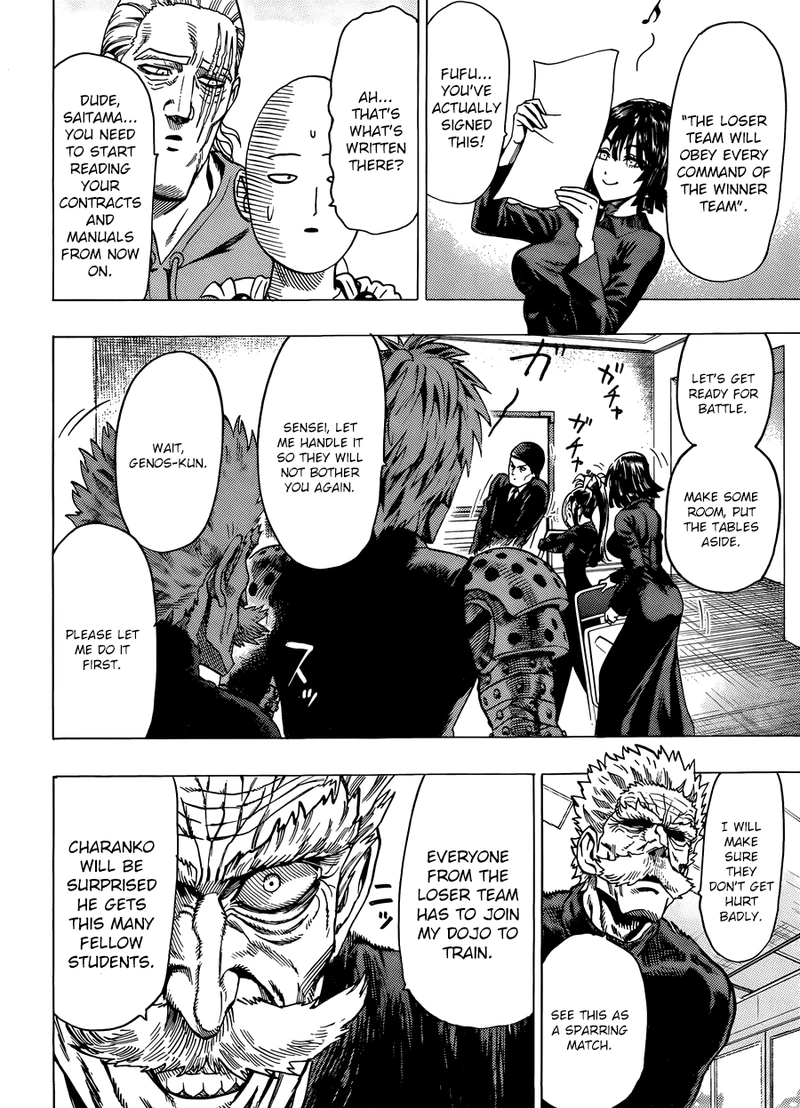 Onepunch-Man Chapter 55.8 page 10 - Chapter 55.8: Numbers | Volume 10 Extras