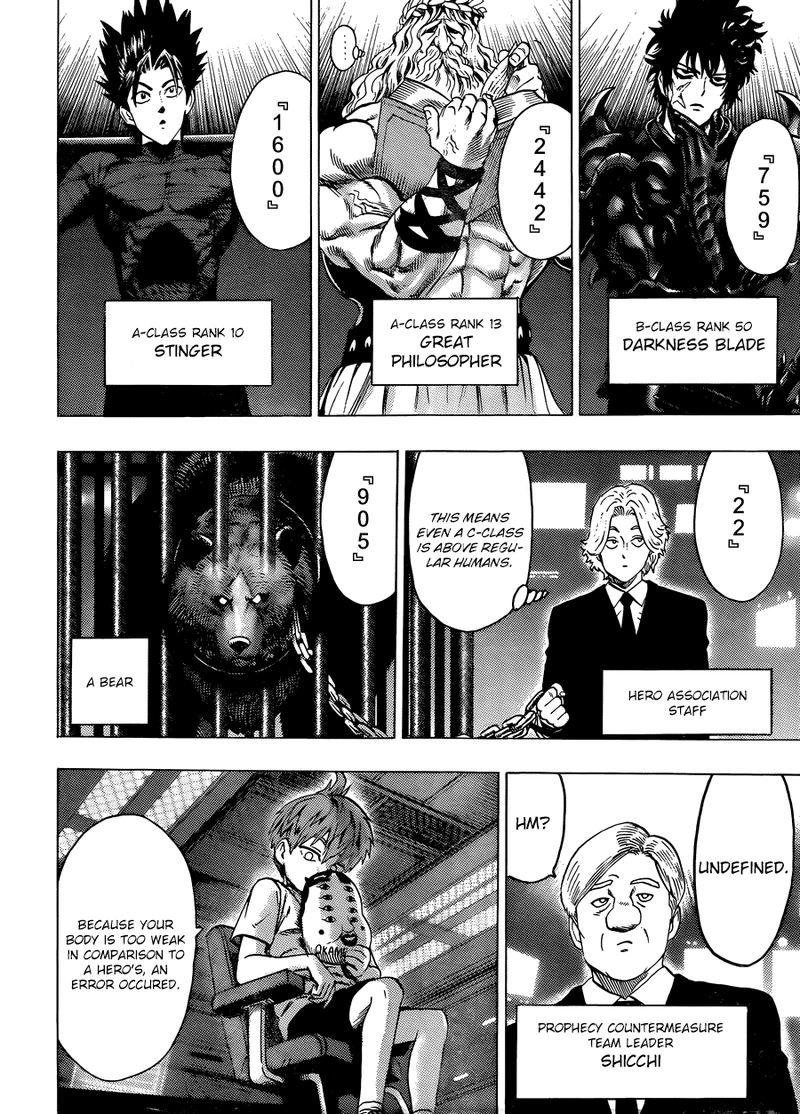 Onepunch-Man Chapter 55.8 page 14 - Chapter 55.8: Numbers | Volume 10 Extras