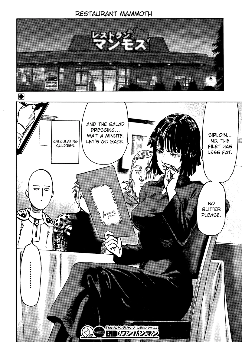 Onepunch-Man Chapter 55.8 page 33 - Chapter 55.8: Numbers | Volume 10 Extras
