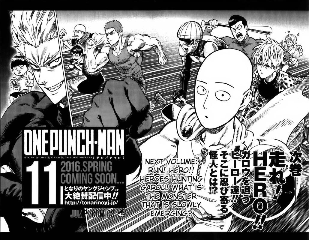 Onepunch-Man Chapter 55.8 page 35 - Chapter 55.8: Numbers | Volume 10 Extras
