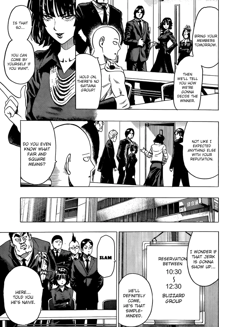 Onepunch-Man Chapter 55.8 page 7 - Chapter 55.8: Numbers | Volume 10 Extras