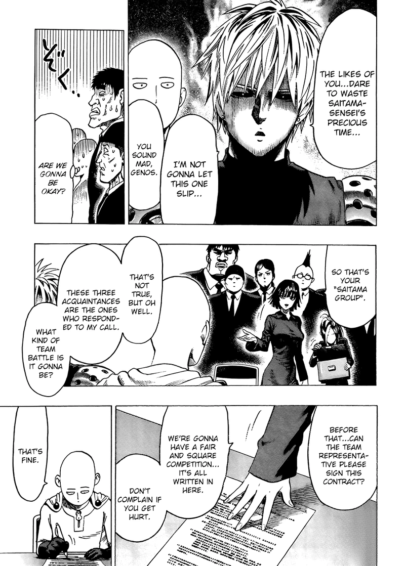 Onepunch-Man Chapter 55.8 page 9 - Chapter 55.8: Numbers | Volume 10 Extras