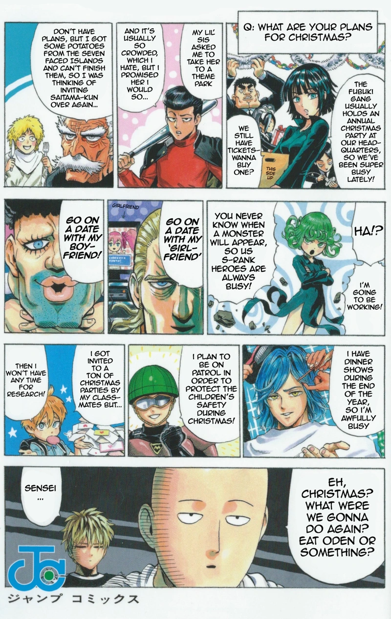 Onepunch-Man Chapter 55.9 page 2 - Chapter 55.9: Christmas Special | 7 Eleven Extras