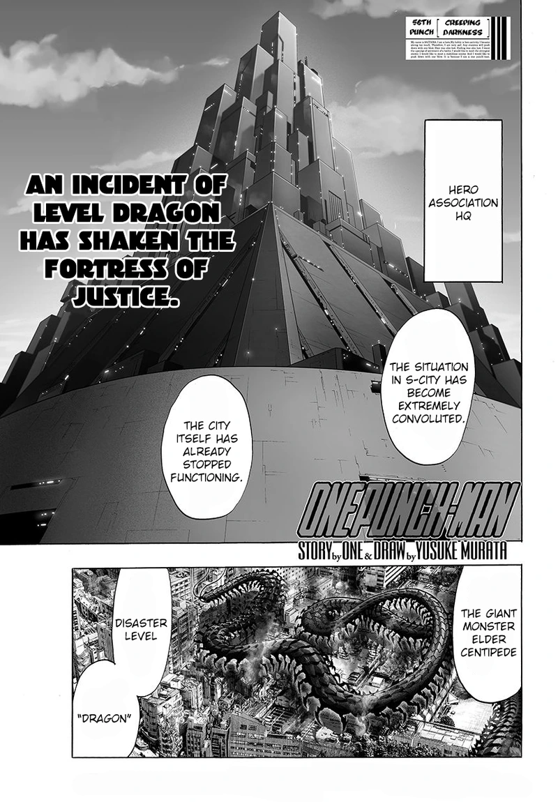 Onepunch-Man Chapter 58 page 1 - Chapter 58: Giant Insect