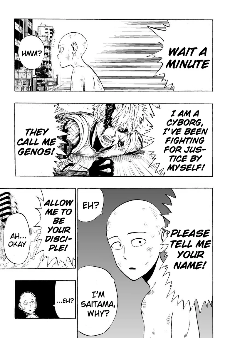 Onepunch-Man Chapter 6 page 24 - Chapter 6: Saitama