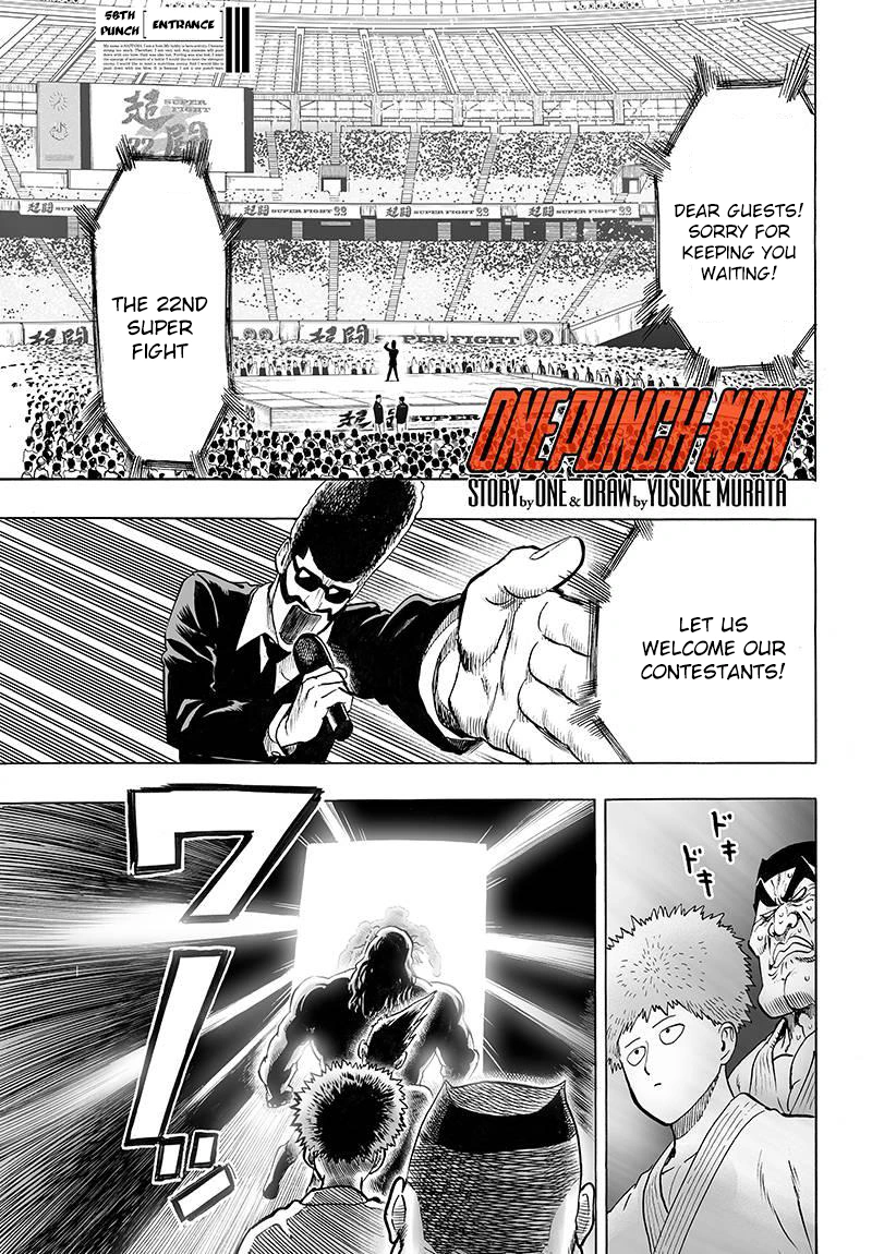 Onepunch-Man Chapter 60 page 1 - Chapter 60: Entering the Stadium