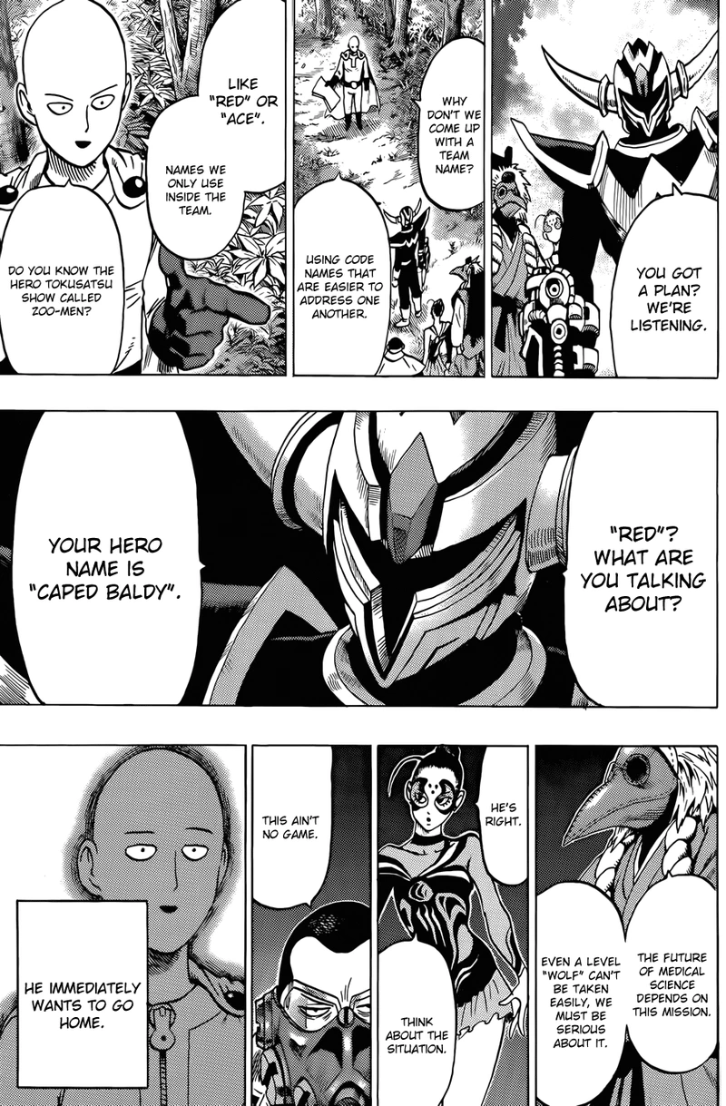 Onepunch-Man Chapter 61.6 page 11 - Chapter 61.6: Squadron | Volume 11 Extras
